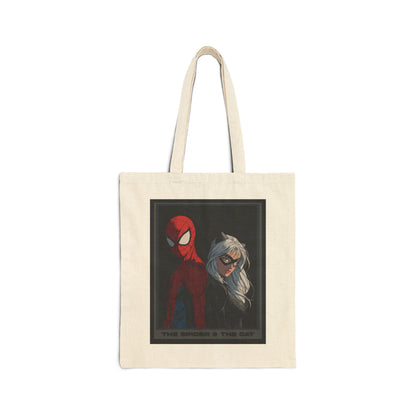 Spider and the Cat - Tote Bag