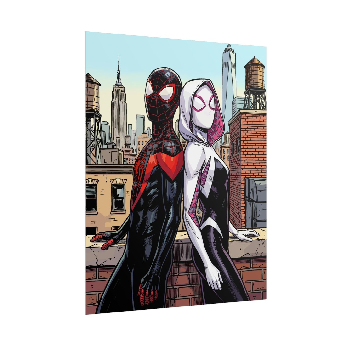 Miles & Gwen - Rolled Poster