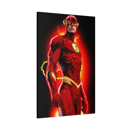 Scarlet Speed - Matte Canvas Print