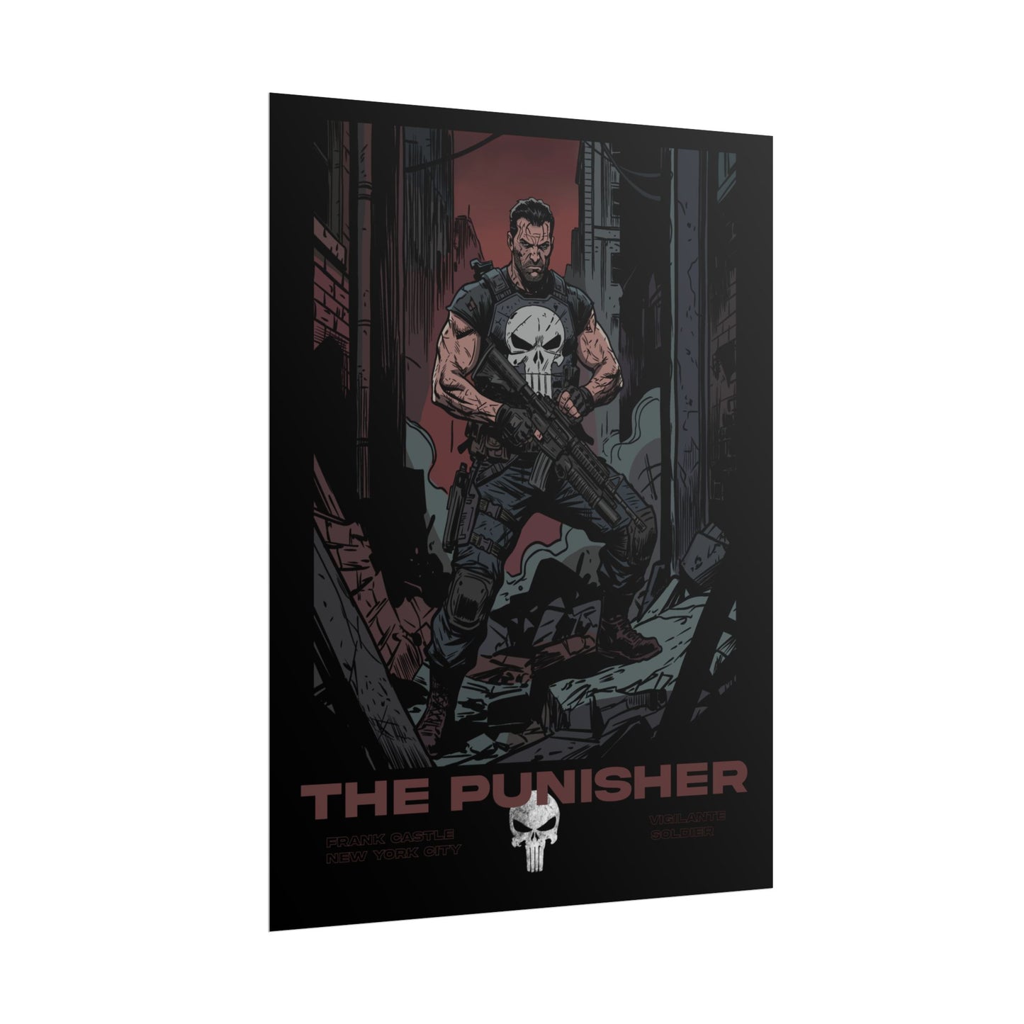 The Punisher Comic - Vigilante Poster