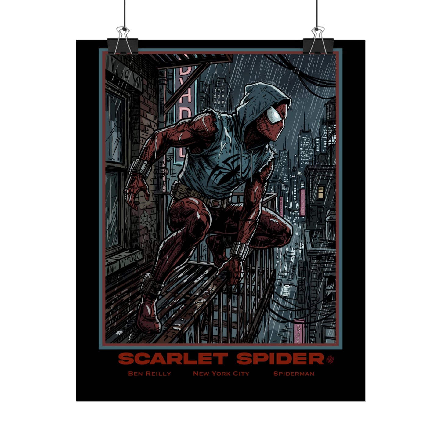Scarlet Spider Cinematic Poster