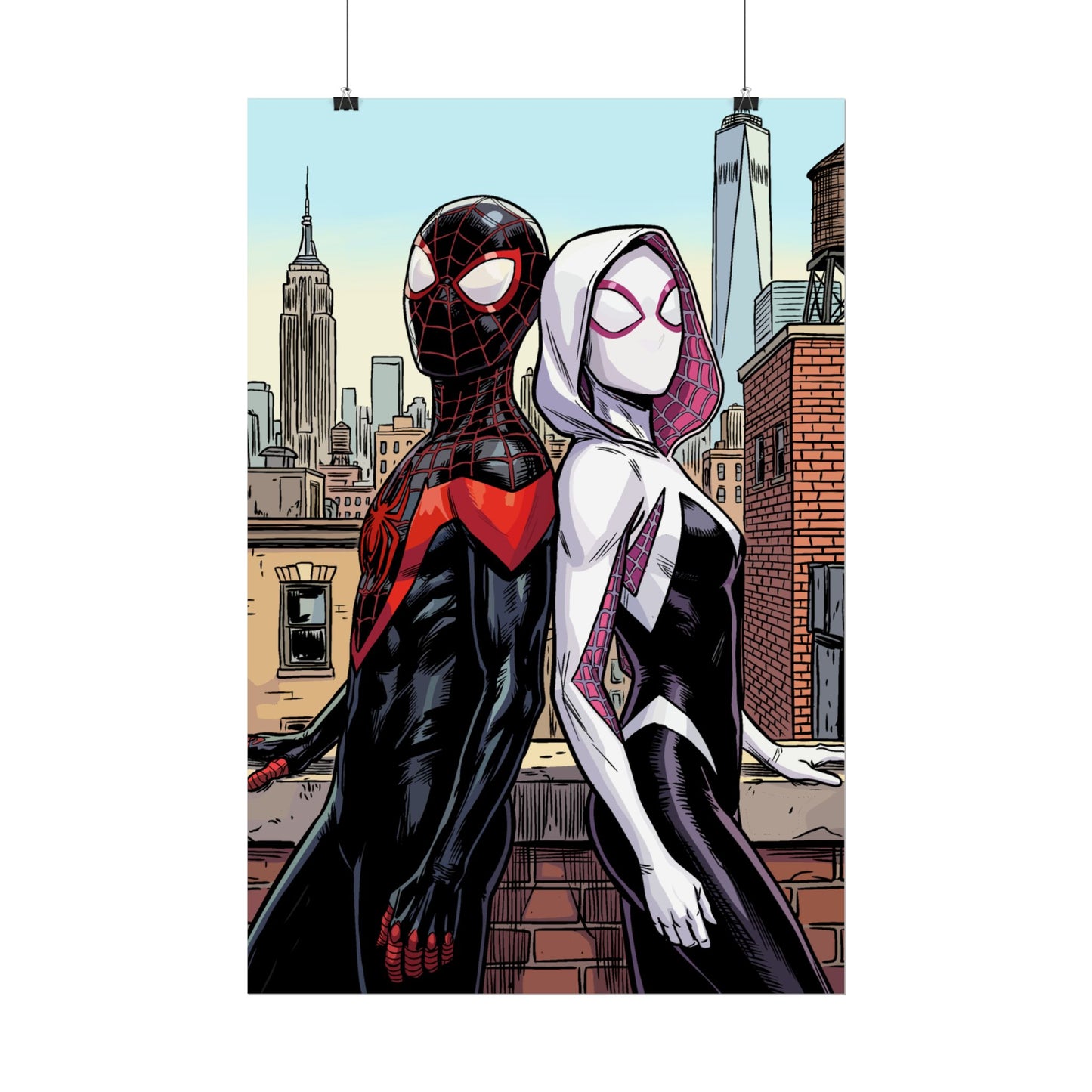 Miles & Gwen - Rolled Poster