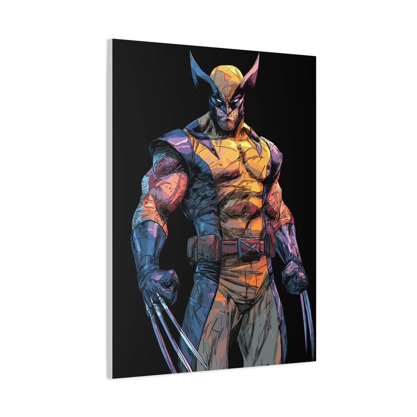 The Loner - Matte Stretched Canvas Print