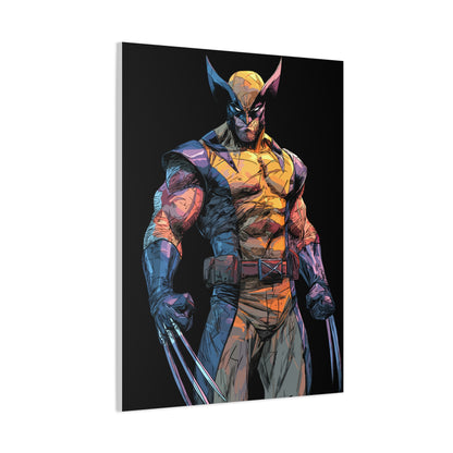 The Loner - Matte Stretched Canvas Print