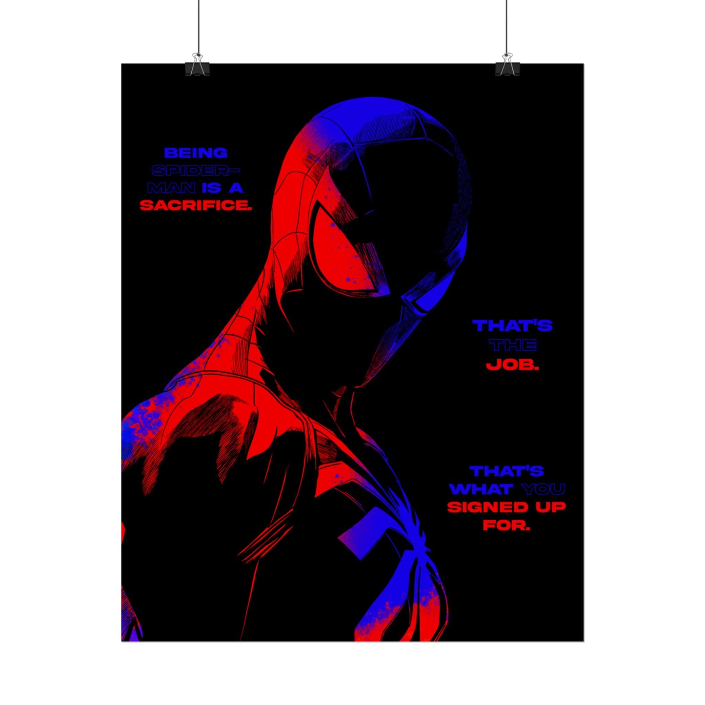 Spider-Man 'Sacrifice' Poster