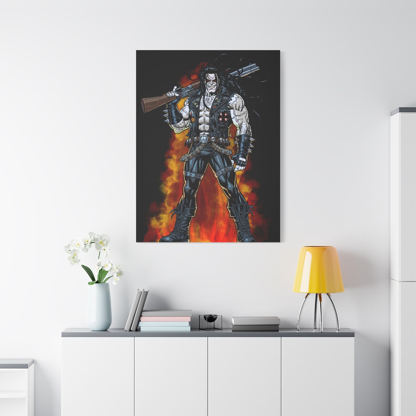 The Main Man Bounty Hunter - Matte Stretched Wall Art