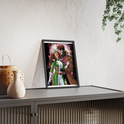 Thief & Belle - Poster with Wooden Frame