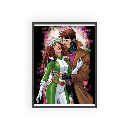 Thief & Belle - Poster with Wooden Frame