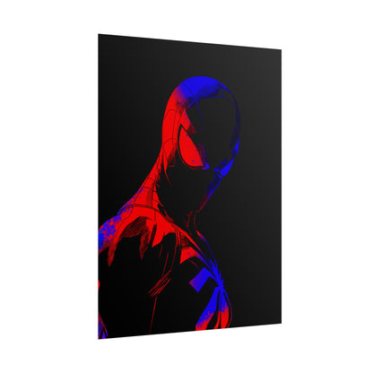 Spider‑man Neon Poster