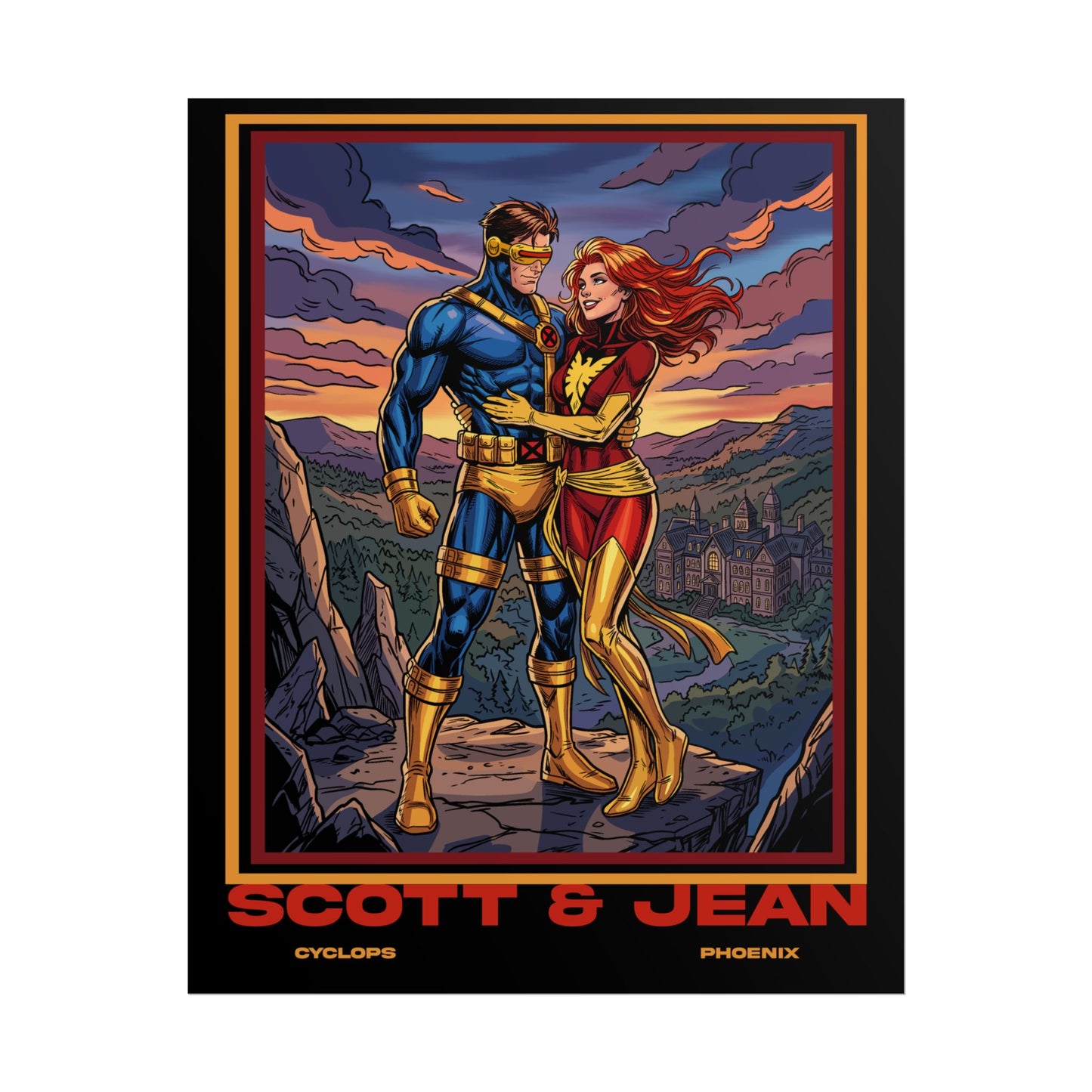 Scott and Jean Comic Art