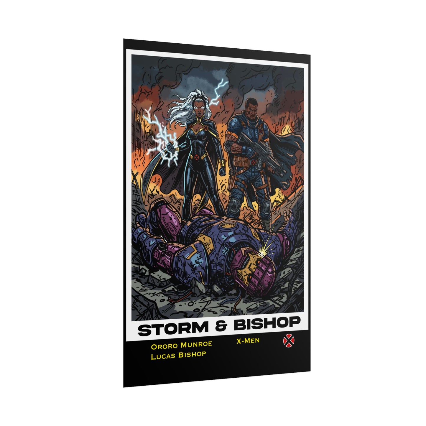 Storm & Bishop Cinematic Poster