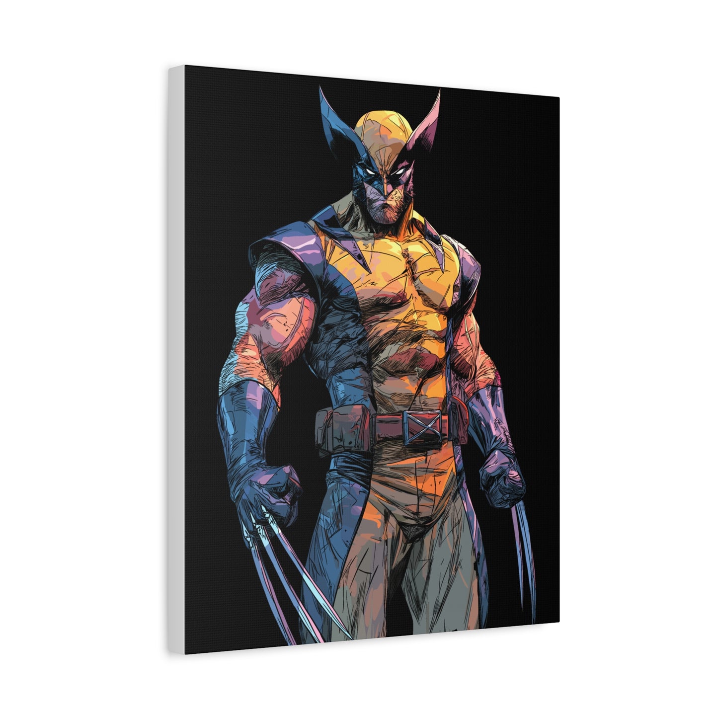 The Loner - Matte Stretched Canvas Print