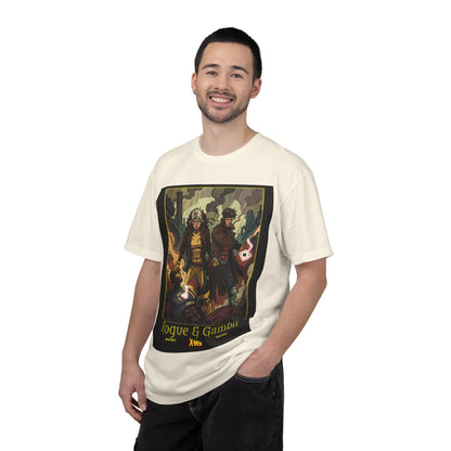 Rogue & Gambit Graphic T-Shirt — Comic Art Mutant Duo Tee