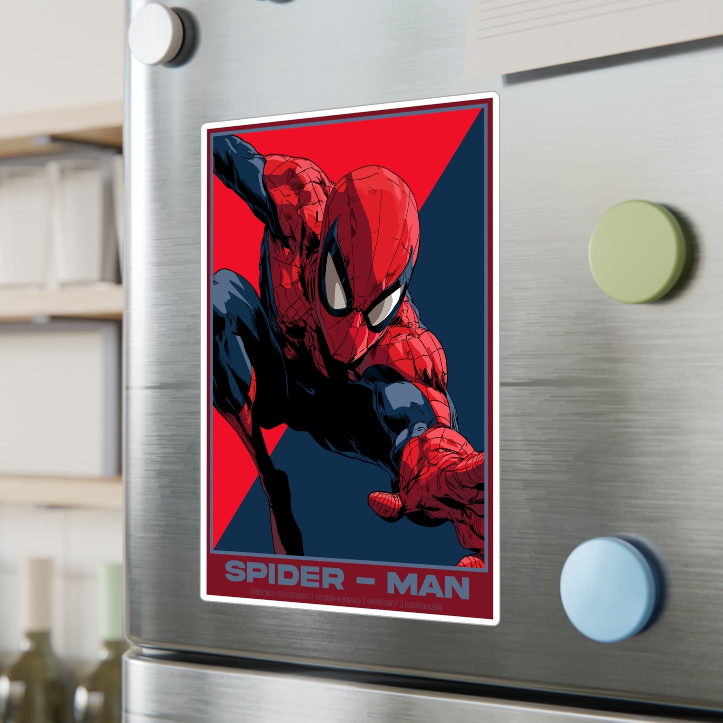 Spider‑Man Kiss‑Cut Vinyl Decal Sticker