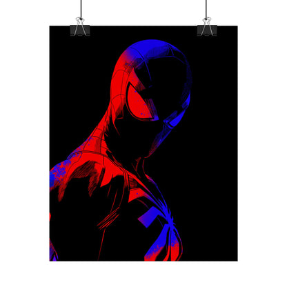 Spider‑man Neon Poster