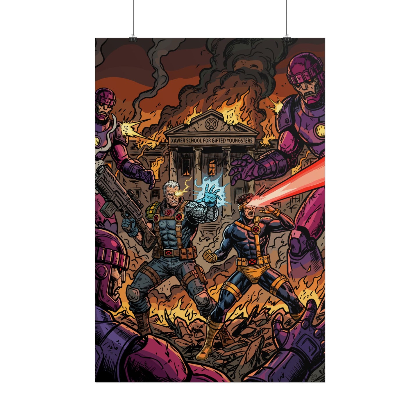 Summers vs. Sentinels - Poster