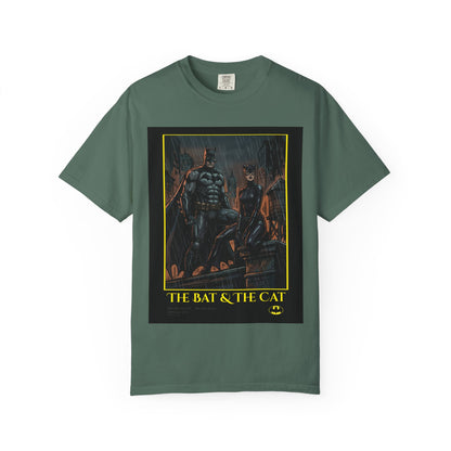 “The Bat & The Cat” Vintage Comic Poster Tee