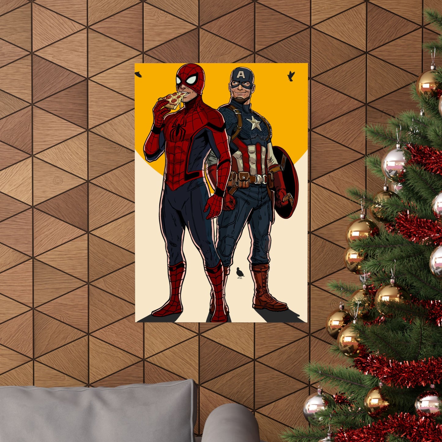 Brooklyn vs Queens - Matte Poster