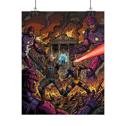 Summers vs. Sentinels - Poster