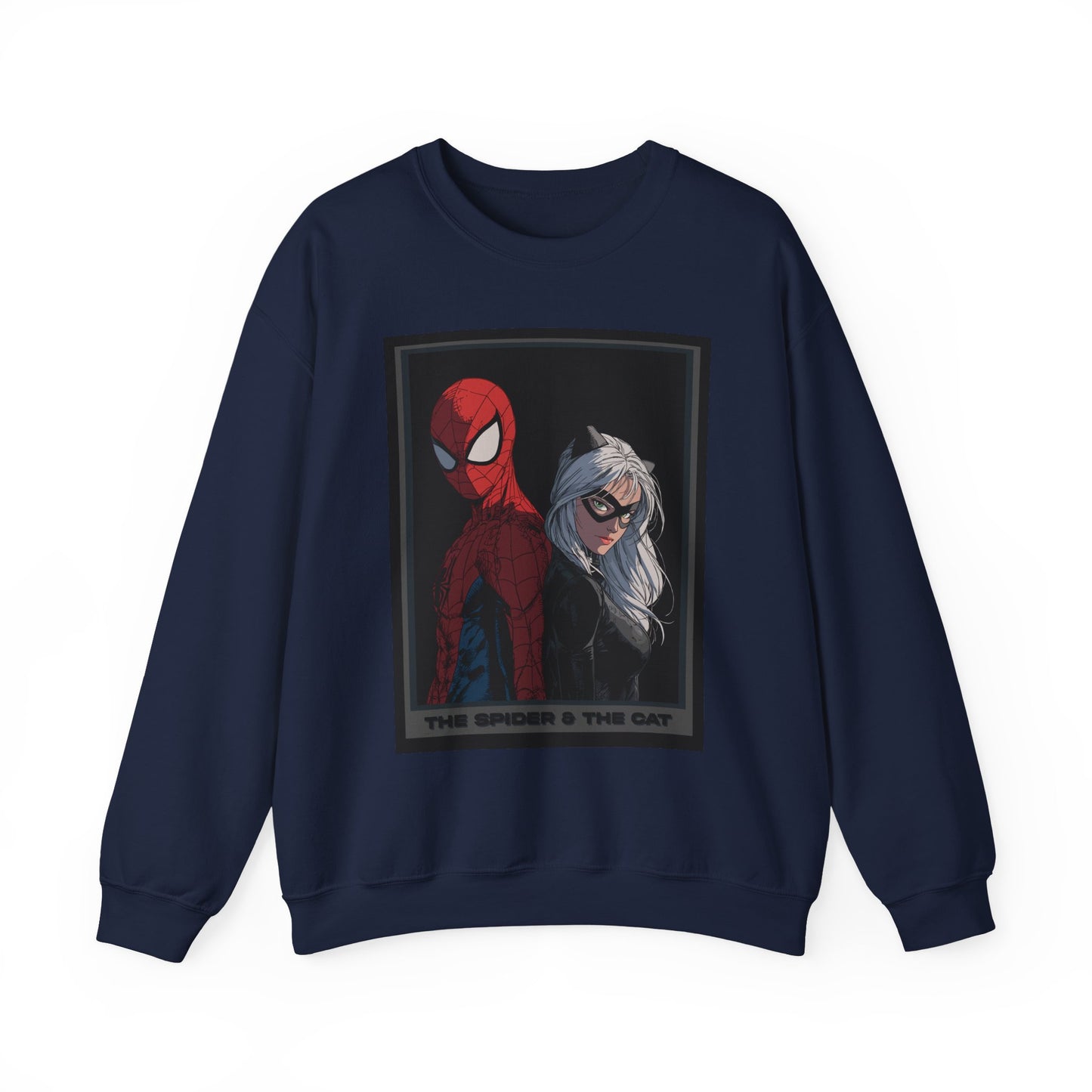 Spider-Man & Black Cat Crewneck Sweatshirt