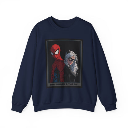 Spider-Man & Black Cat Crewneck Sweatshirt