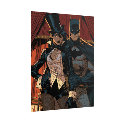 Batman & Zatanna Comic Poster