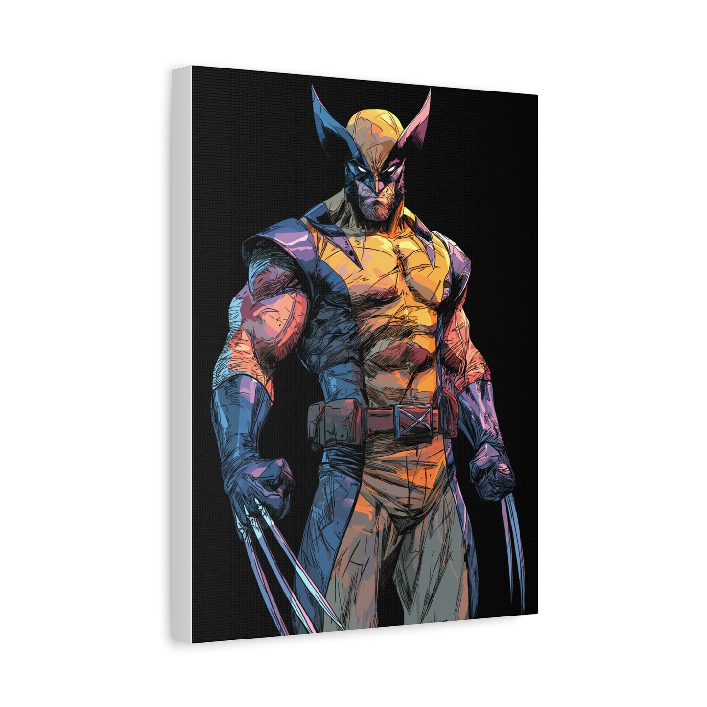 The Loner - Matte Stretched Canvas Print