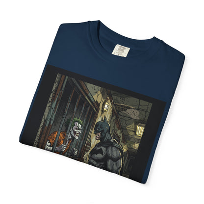 Batman vs Joker Graphic T‑Shirt — "Clown Prince V. Dark Knight" Comic Art Tee