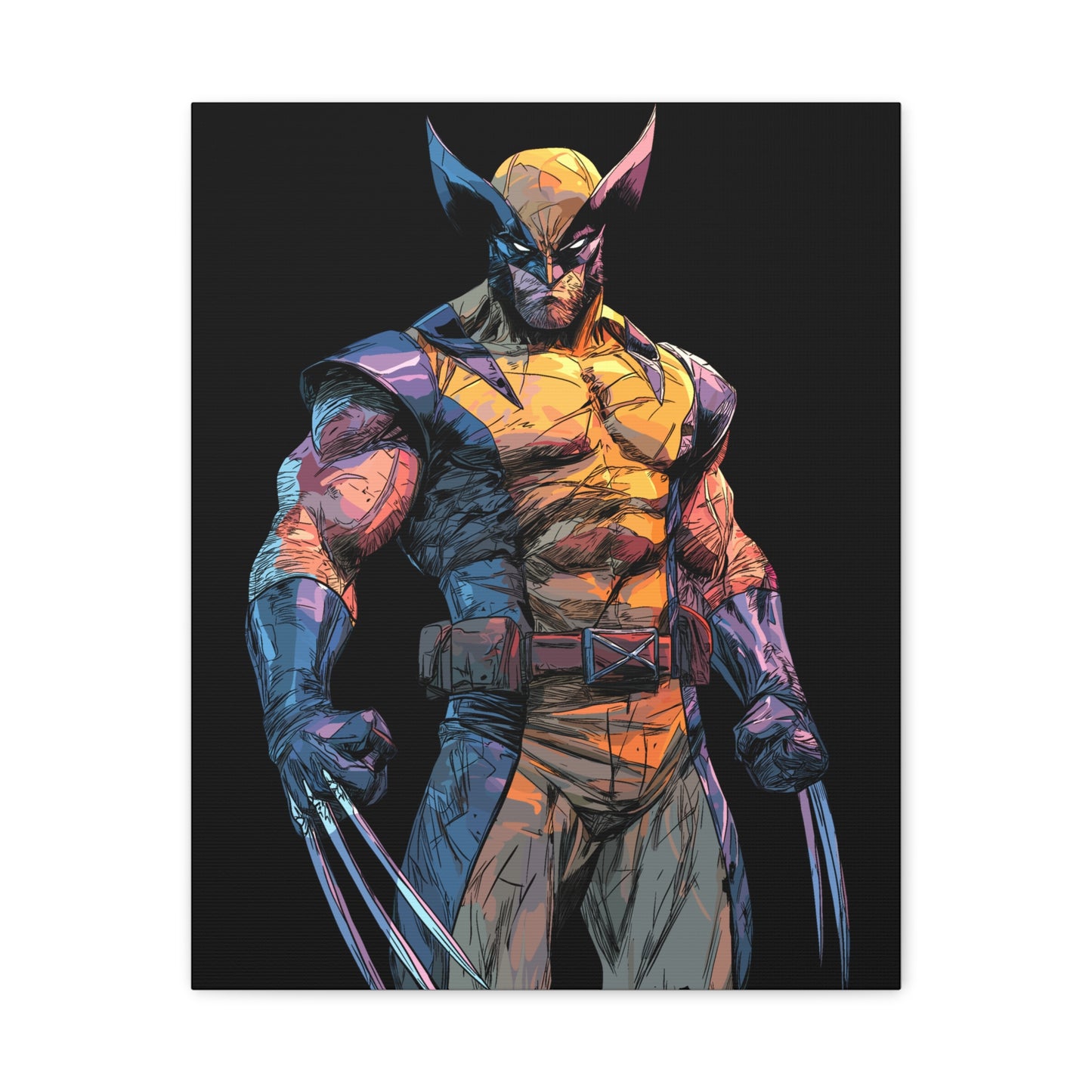 The Loner - Matte Stretched Canvas Print