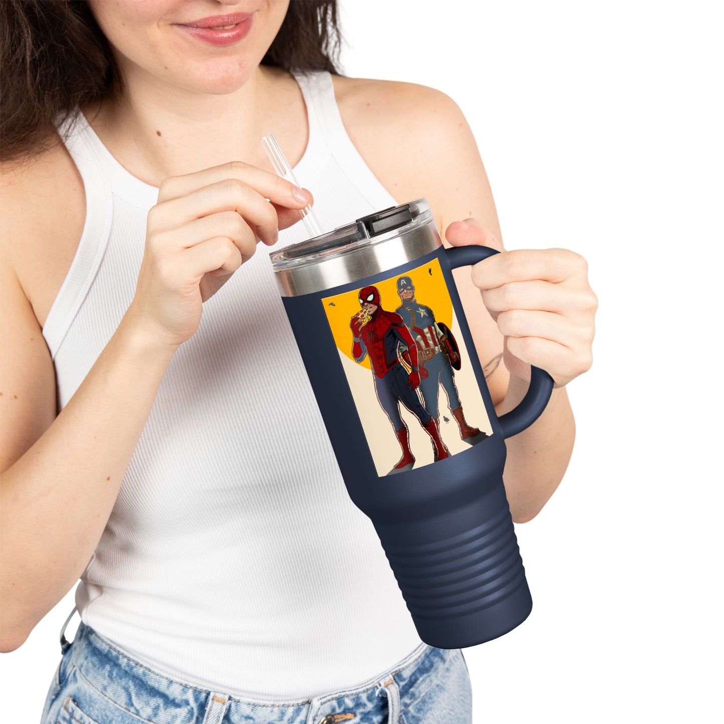 Brooklyn vs Queens - 40oz Insulated Travel Mug