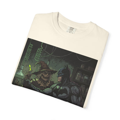 Batman & Scarecrow Graphic T-Shirt — Dark Comic Art Tee