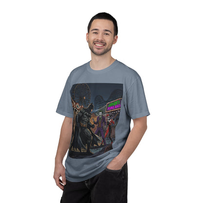 Batman vs Joker Graphic T-Shirt — Gotham Carnival Night Tee