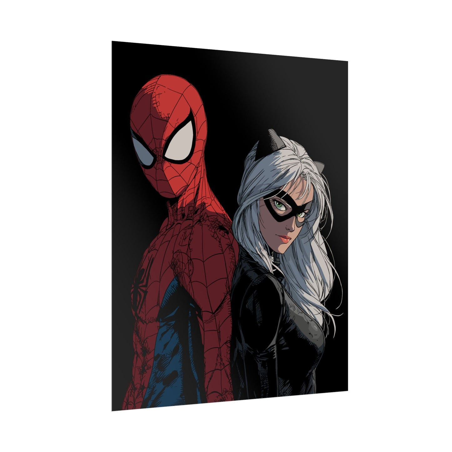 Spider-Man & Black Cat Rolled Poster