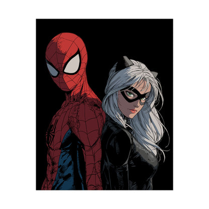 Spider-Man & Black Cat Rolled Poster