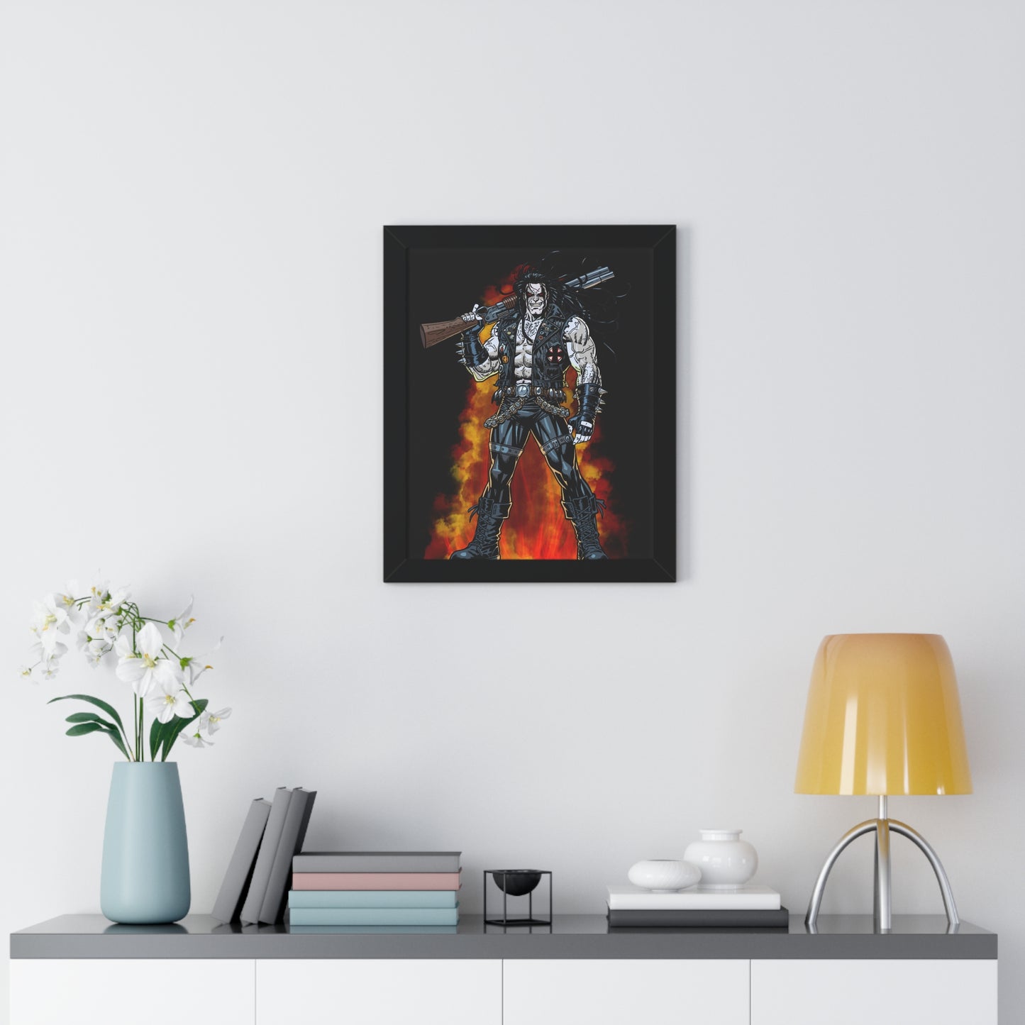 The Main Man Bounty Hunter - Framed Poster