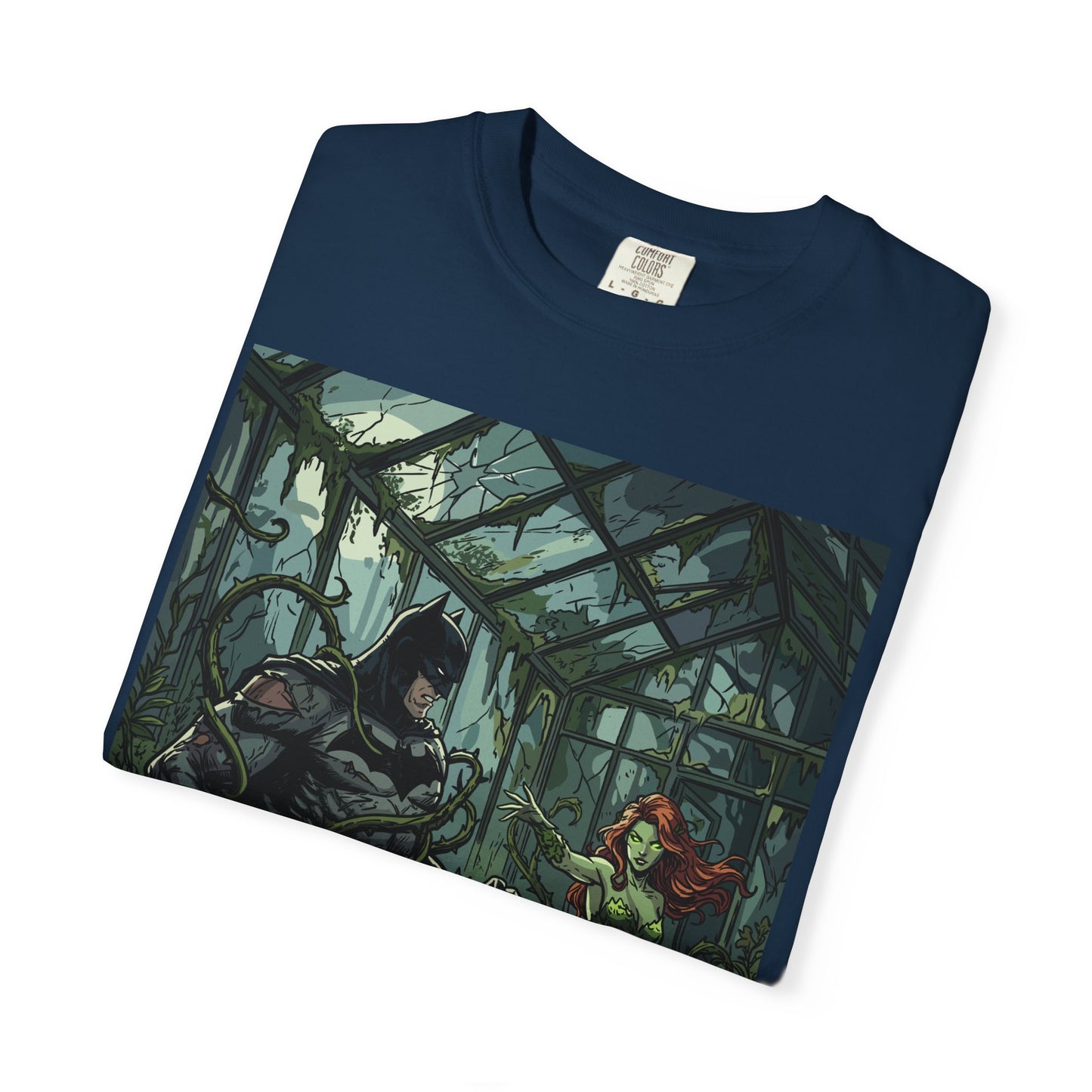 Batman & Poison Ivy Greenhouse Showdown T-Shirt