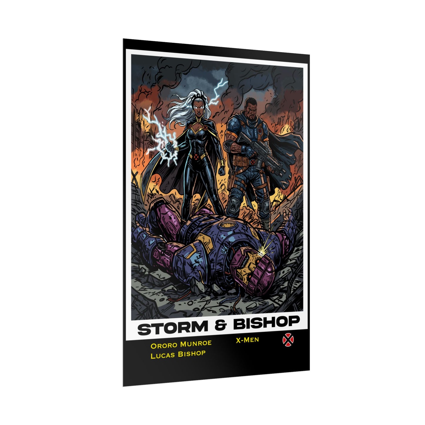 Storm & Bishop Cinematic Poster