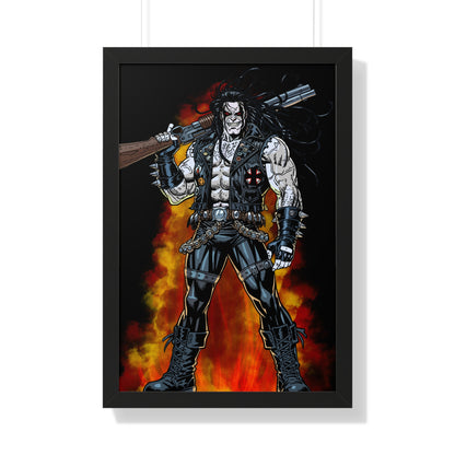 The Main Man Bounty Hunter - Framed Poster