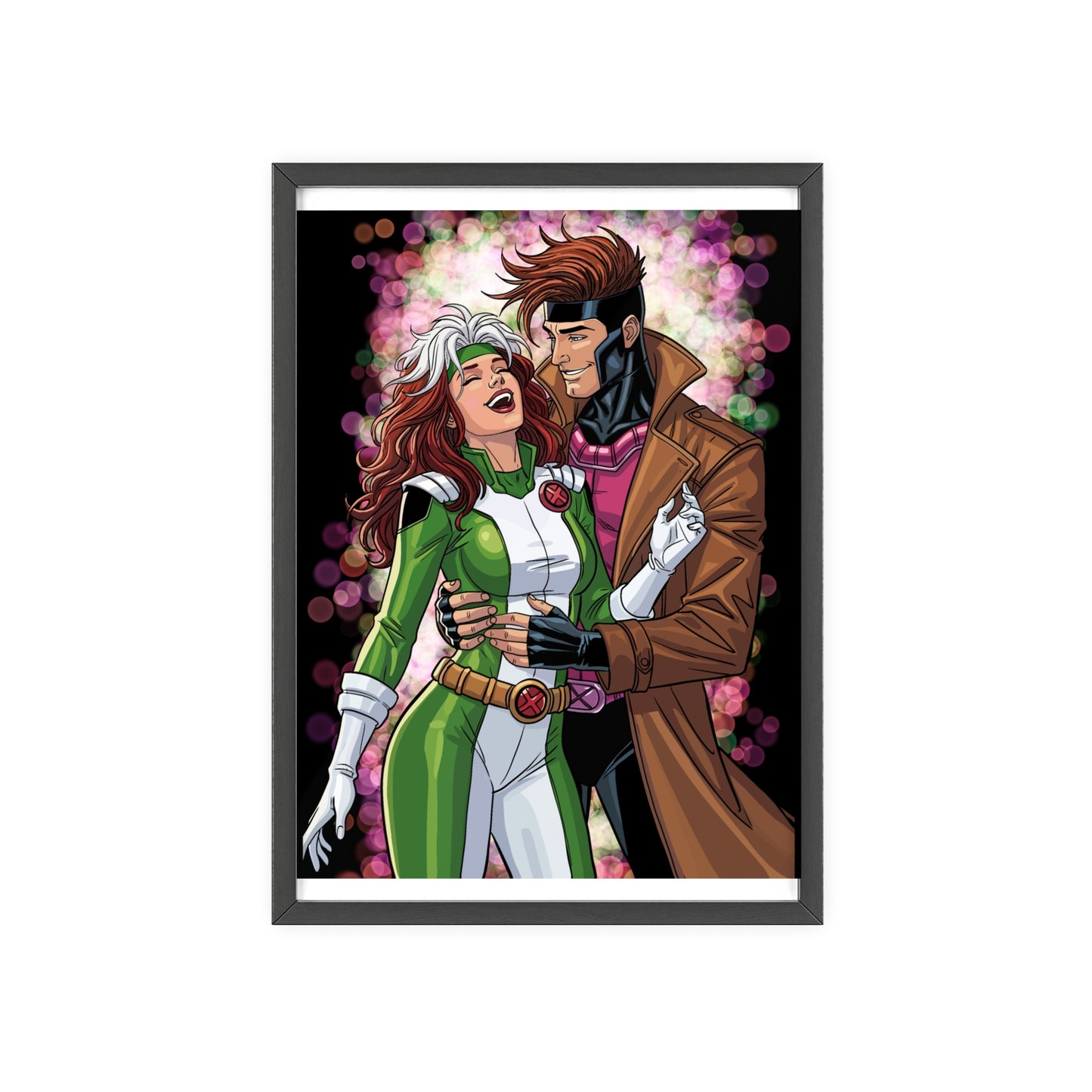 Thief & Belle - Poster with Wooden Frame