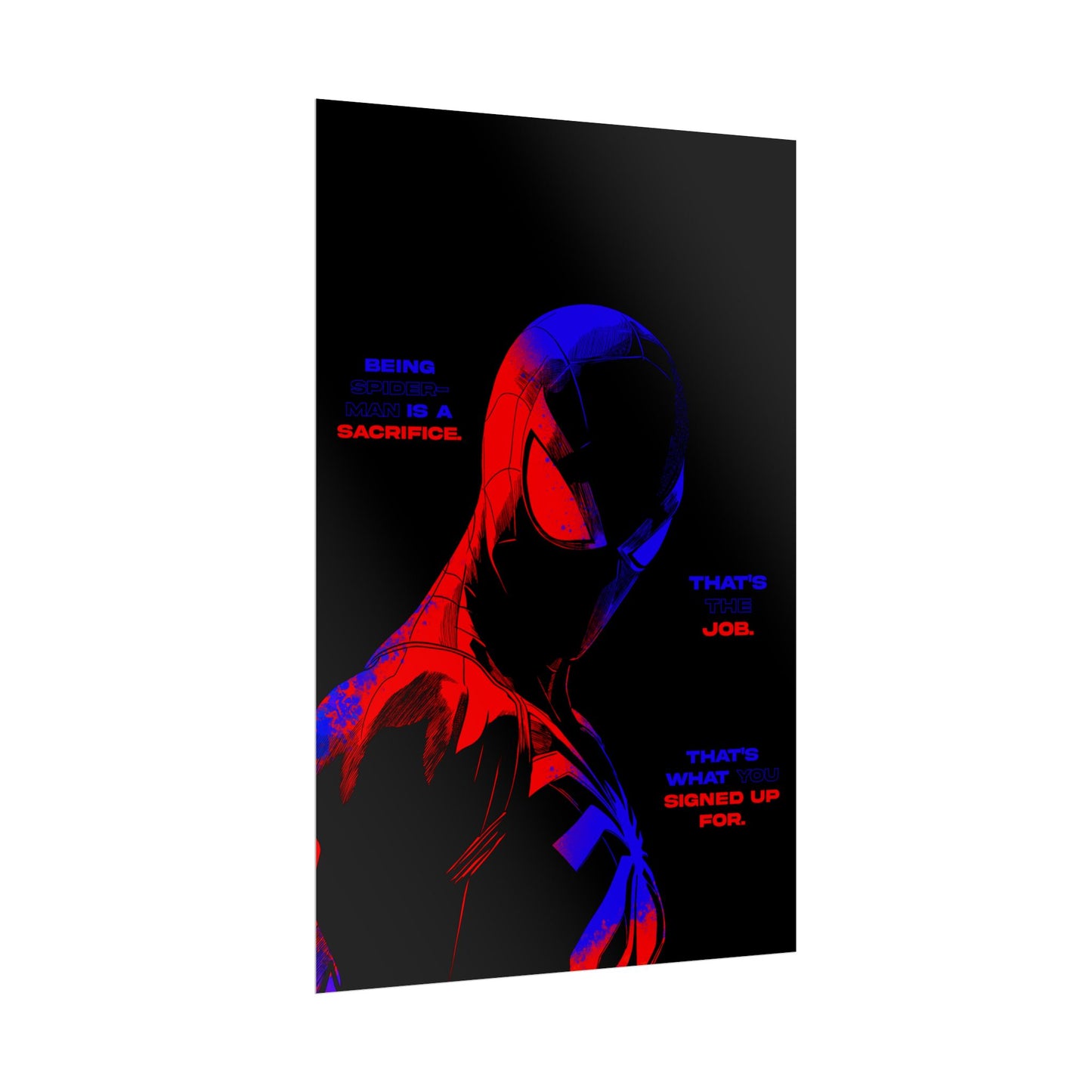 Spider-Man 'Sacrifice' Poster