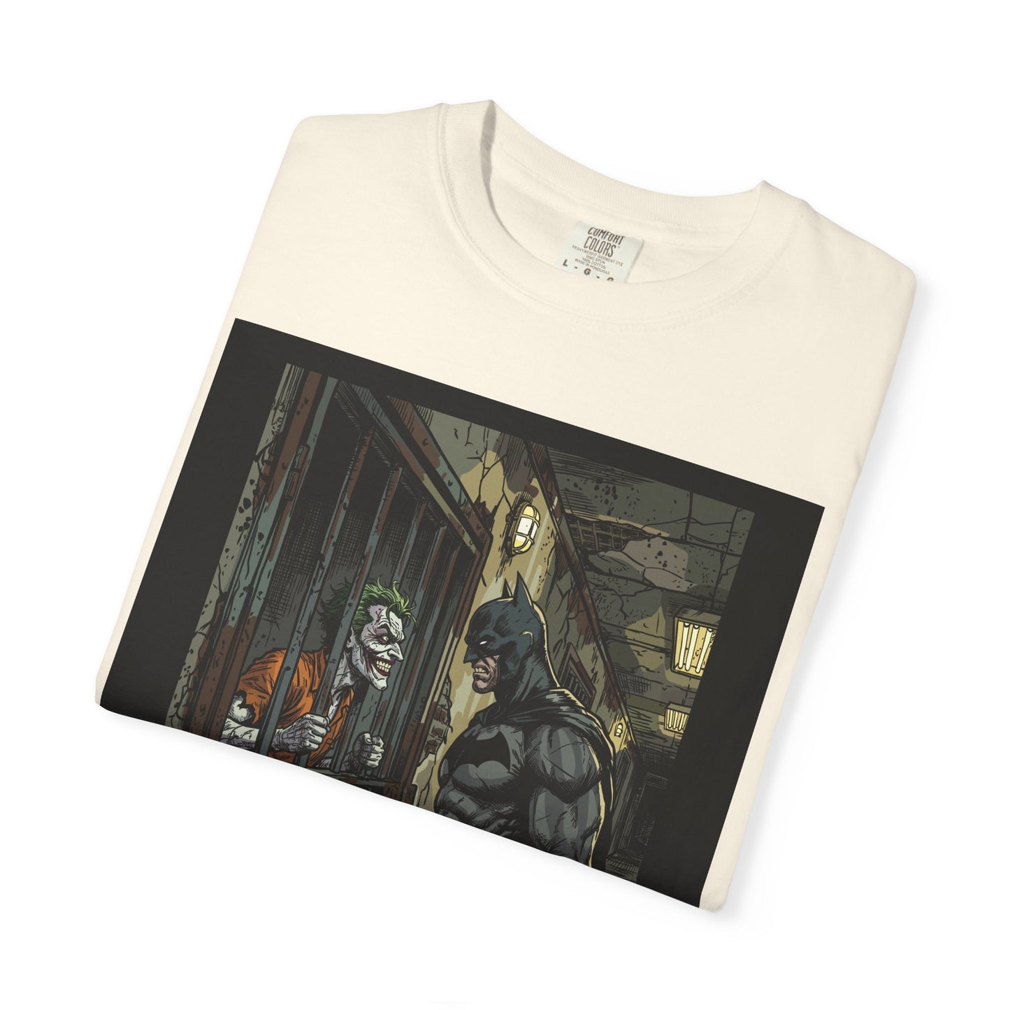 Batman vs Joker Graphic T‑Shirt — "Clown Prince V. Dark Knight" Comic Art Tee