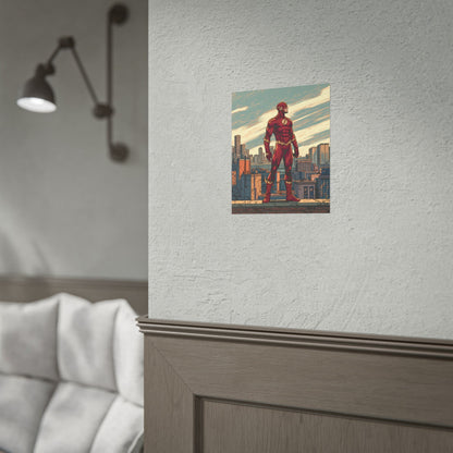 The Flash - Cityscape Poster