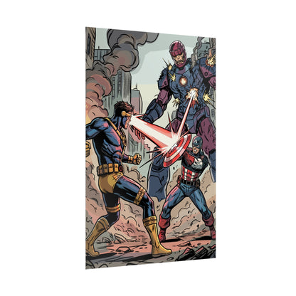 Scott & Steve Teamup - Rolled Poster