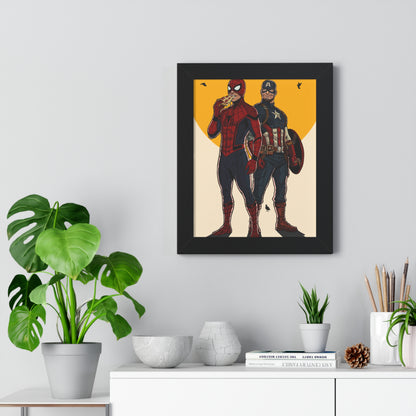 Brooklyn vs Queens - Art Print