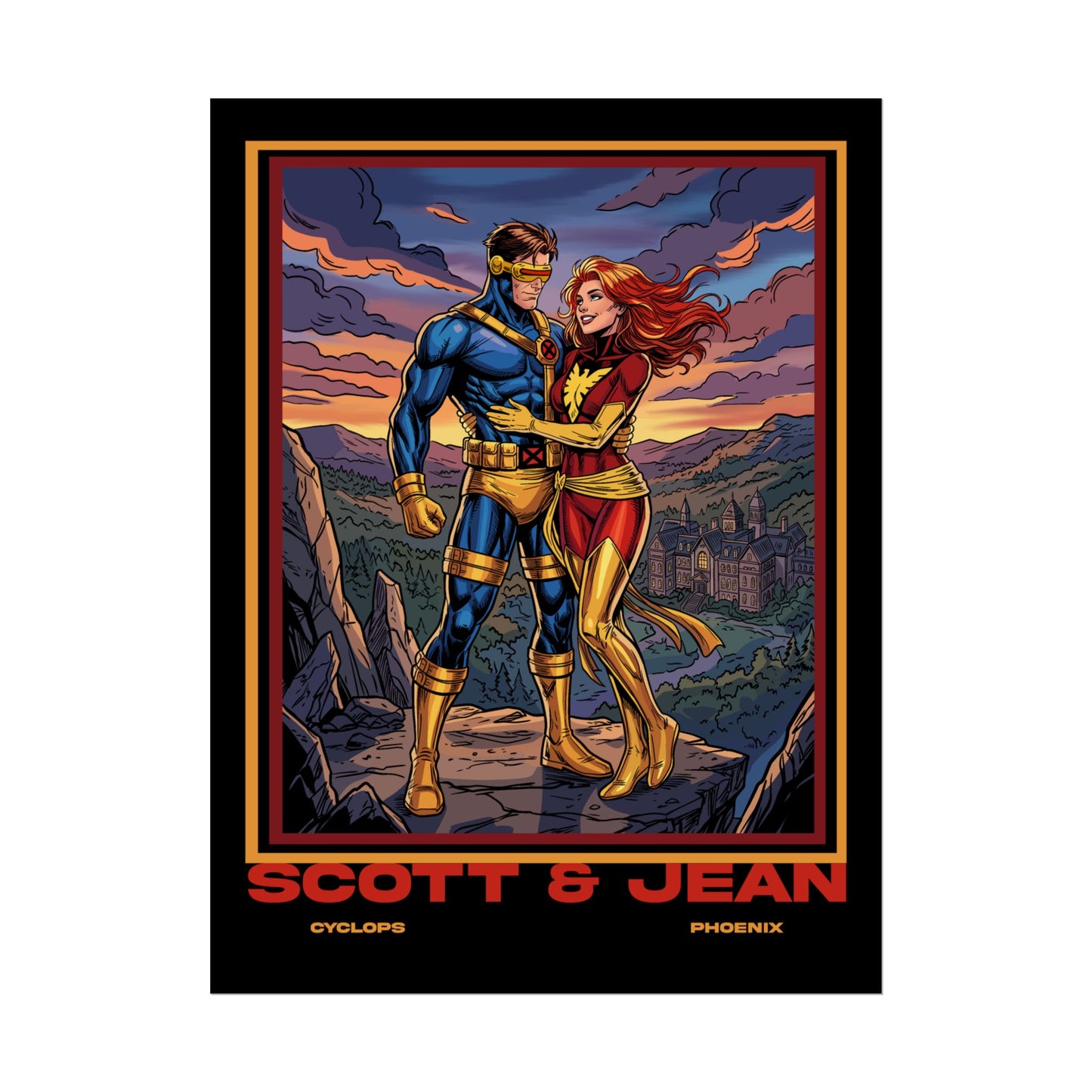 Scott and Jean Comic Art