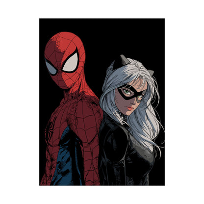 Spider-Man & Black Cat Rolled Poster