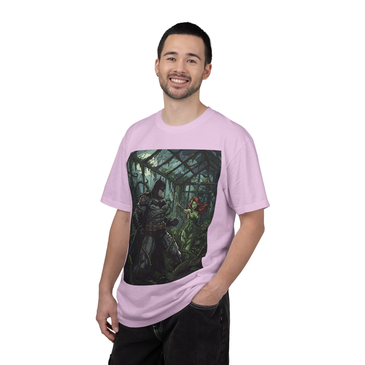 Batman & Poison Ivy Greenhouse Showdown T-Shirt