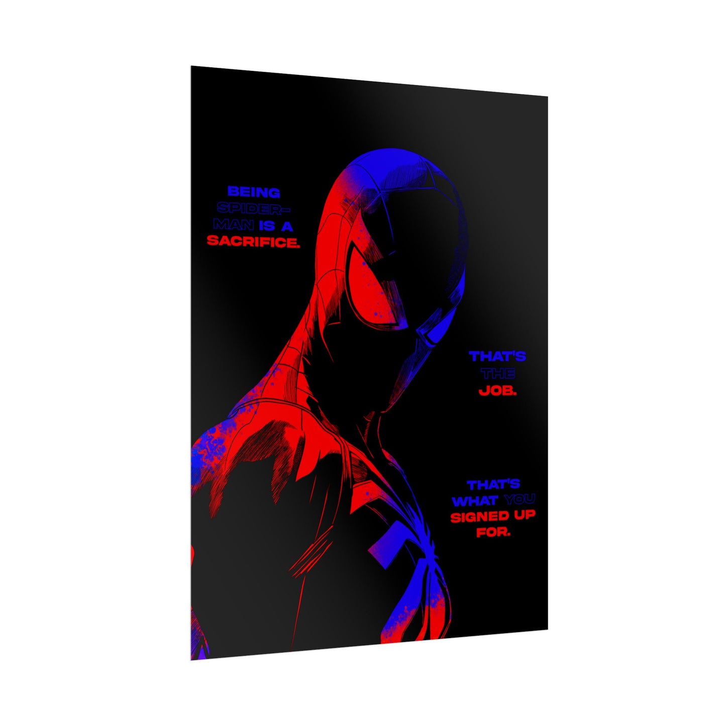 Spider-Man 'Sacrifice' Poster
