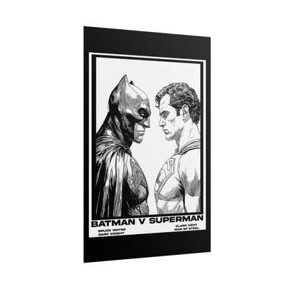 Cinematic Batman v Superman Rolled Poster