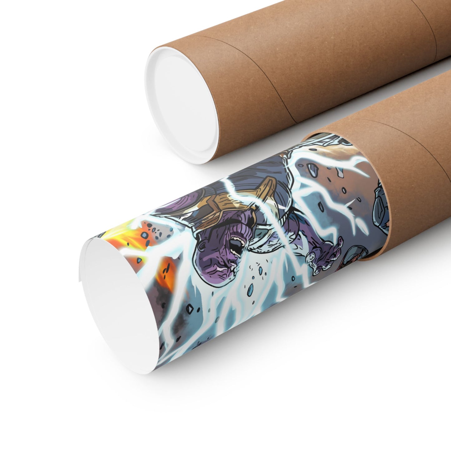 Cap & Mad Titan - Poster